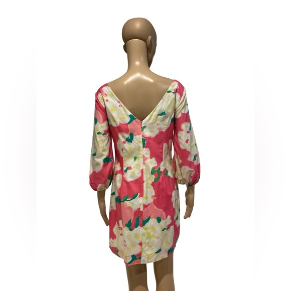 Lilly Pulitzer Classic Cindy Dress - Hotty Pink Printed - Picture 4 of 6